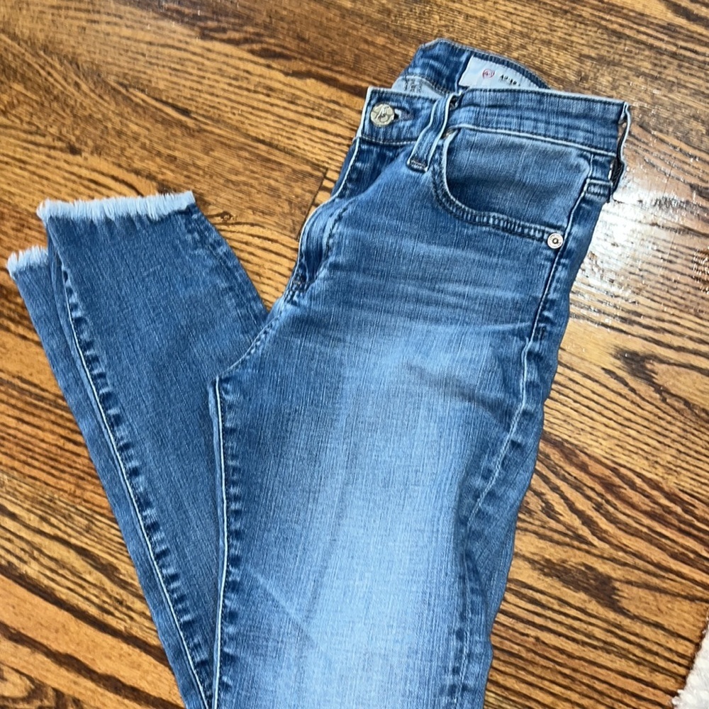 AG Adriano Goldschmied AG-ED The Farrah Skinny Ankle Jeans High-Rise Size 26R